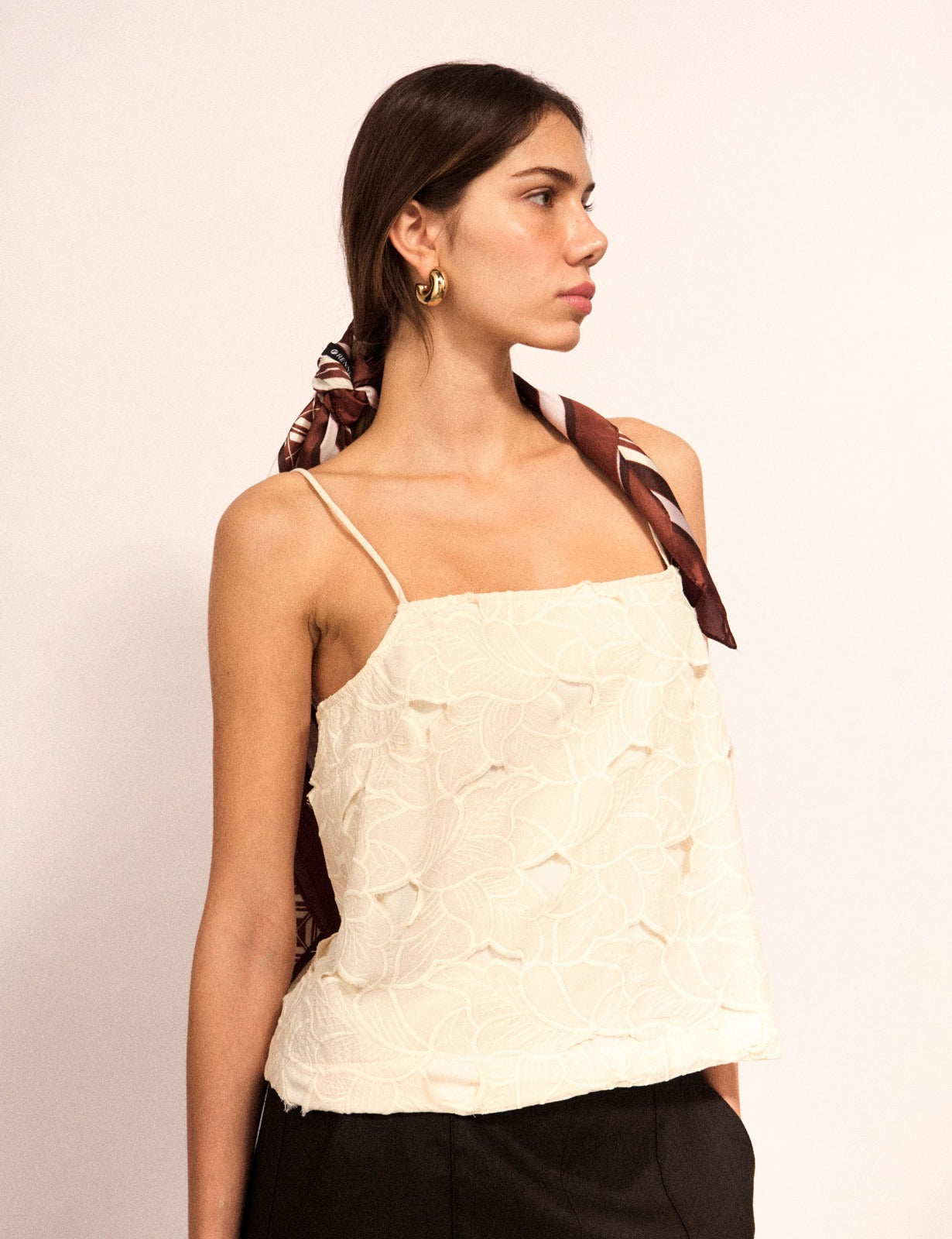Blusa Leticia Voil Marfim