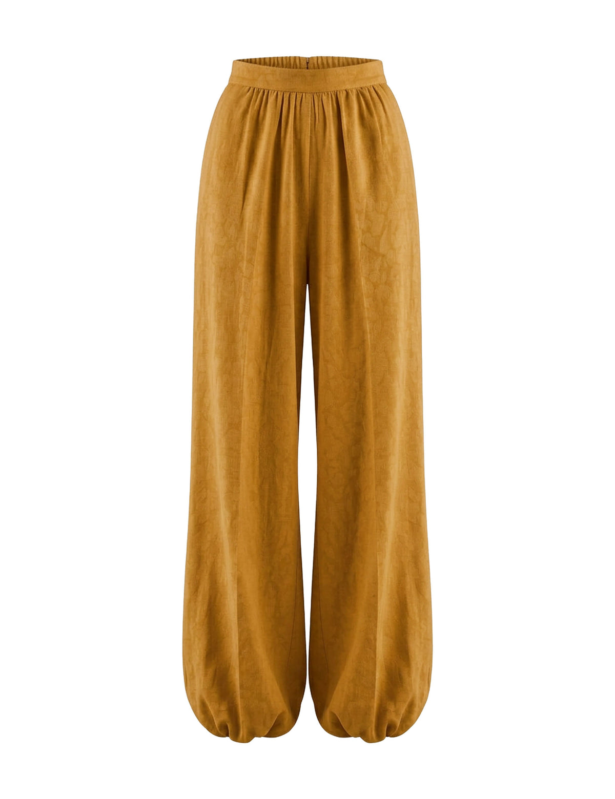 Calça Sandra Jacquard Cúrcuma