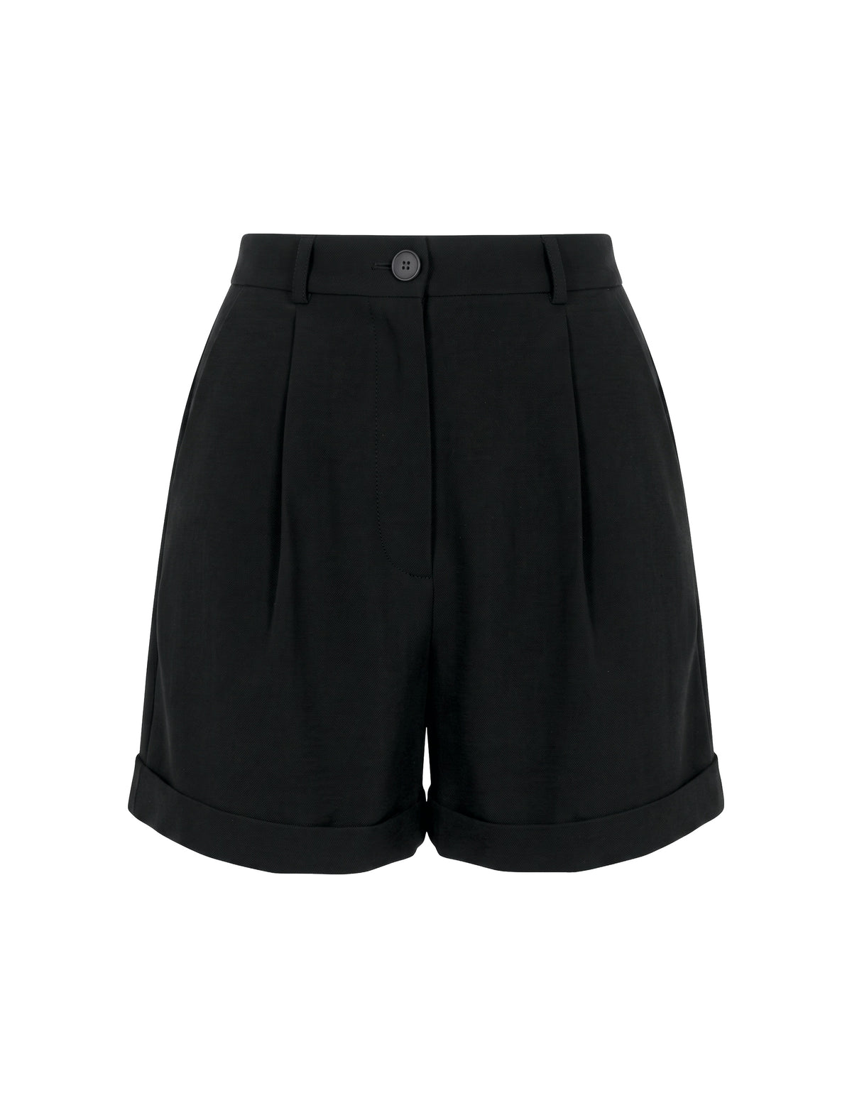 Bermuda Karina Crepe Preto
