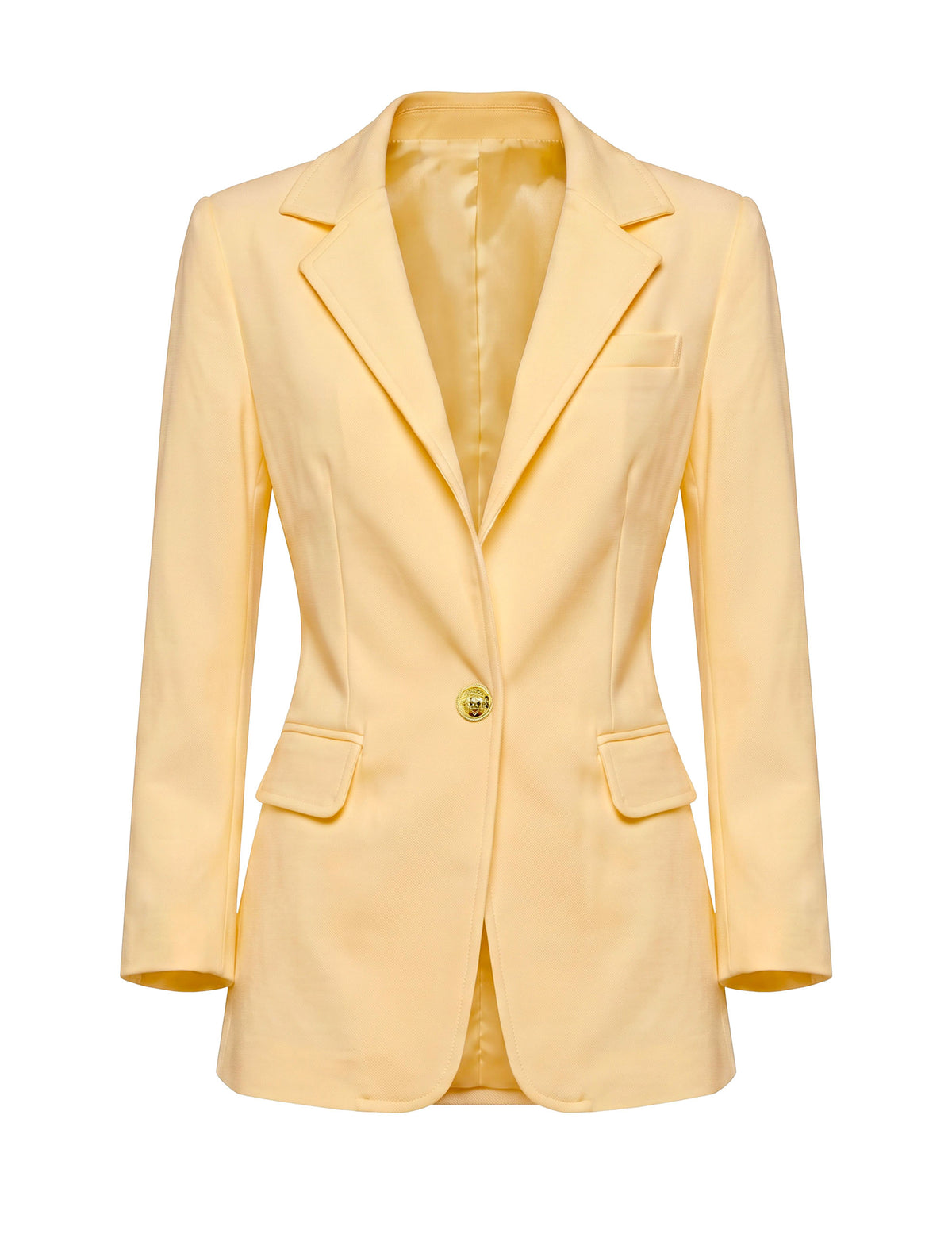 Blazer Helena Alfaiataria Amarelo