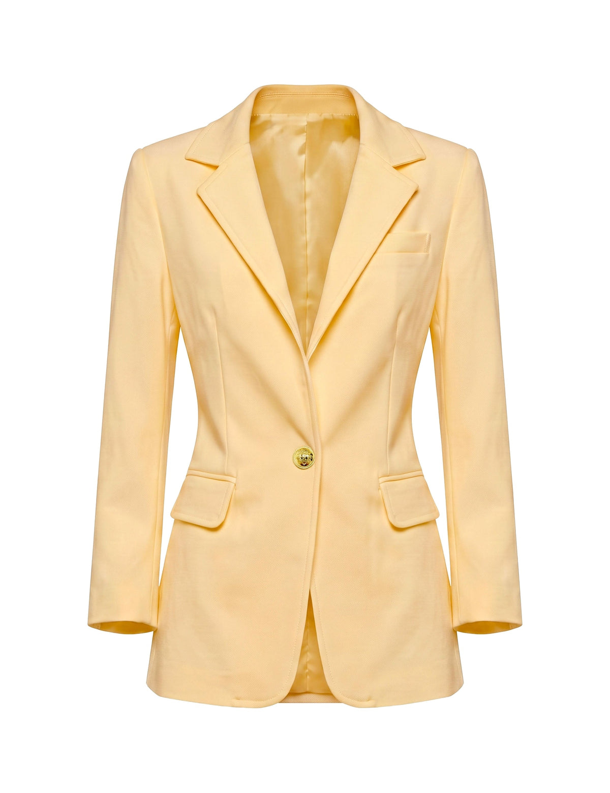 Blazer Helena Alfaiataria Amarelo