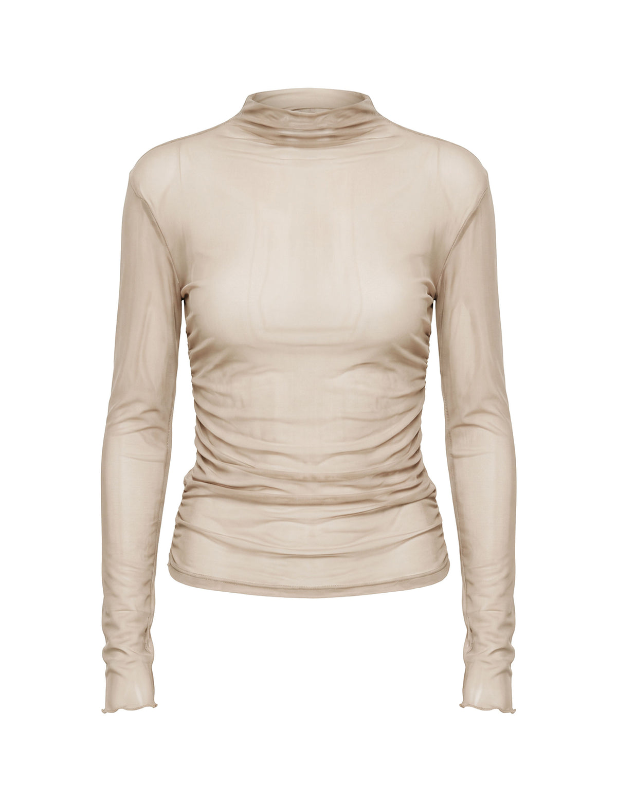 Blusa Erika Tule Nude