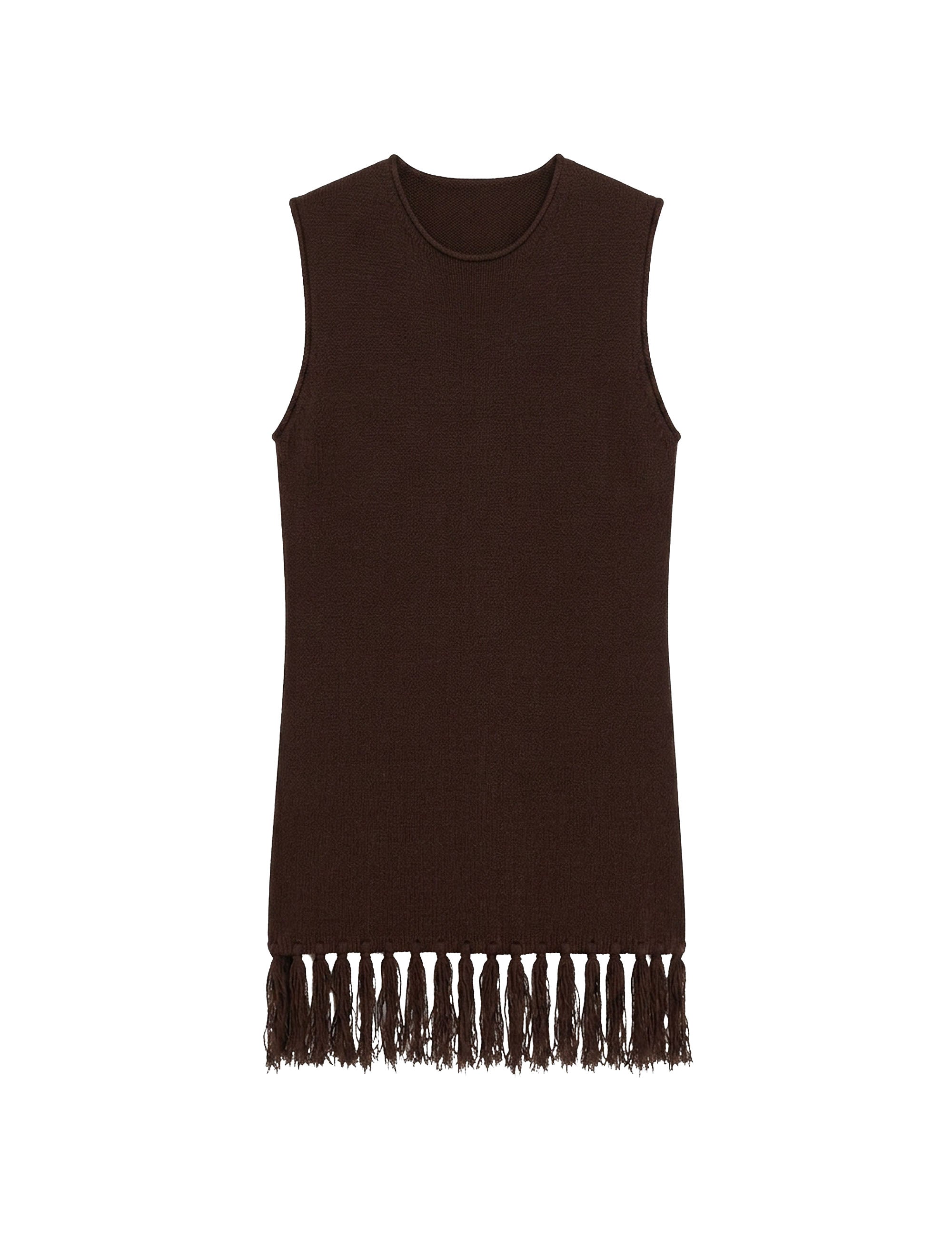 Blusa Maite Tricot Marrom