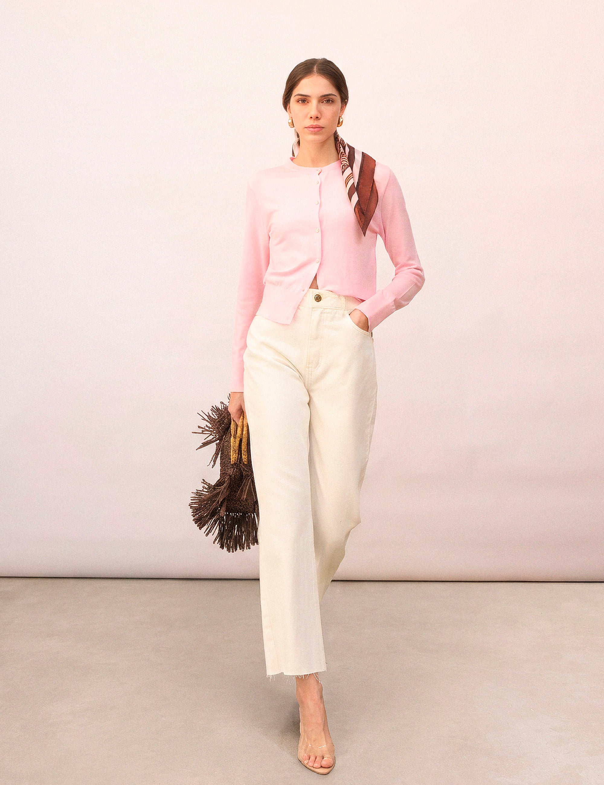 Calça Cindy Denim Off White