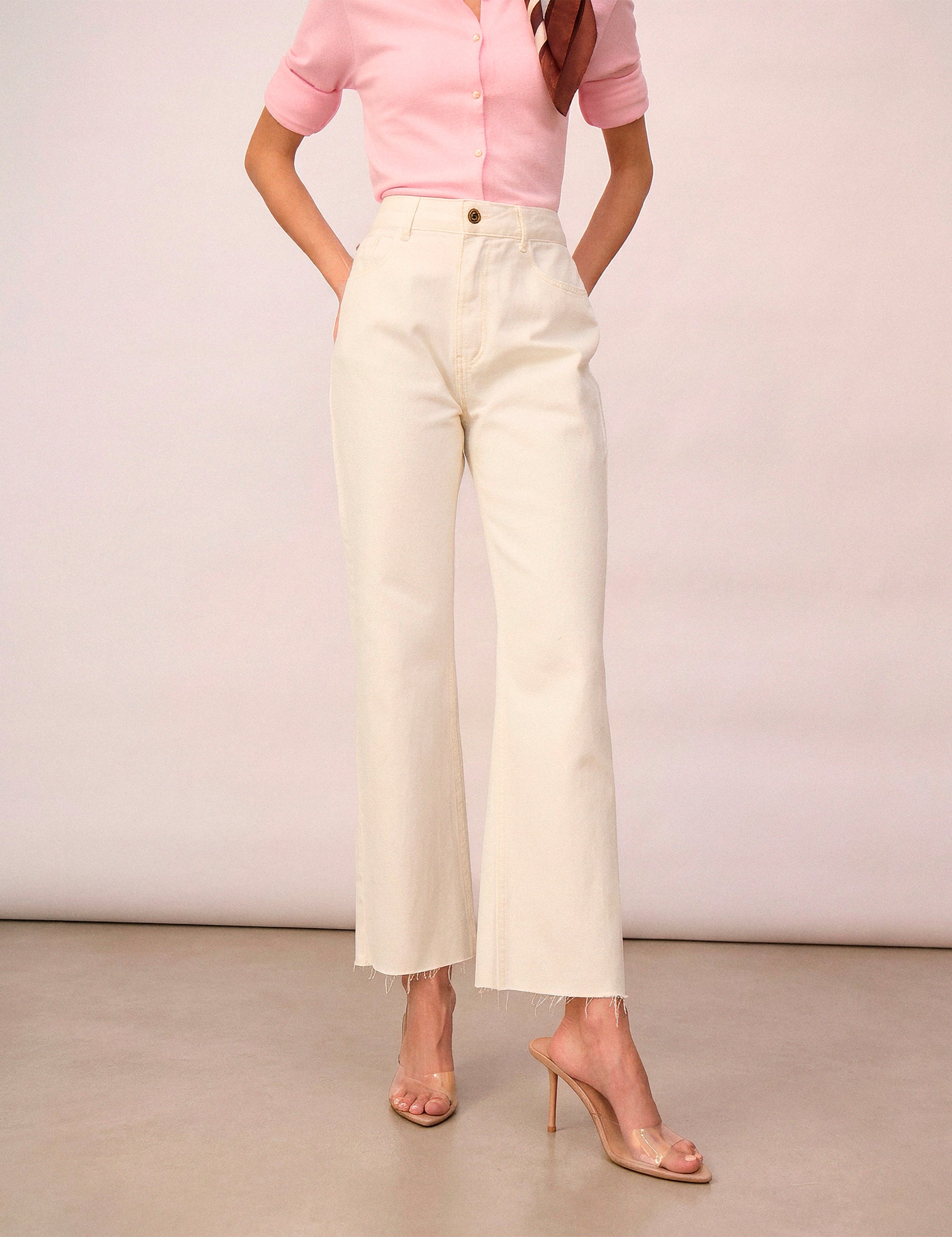 Calça Cindy Denim Off White