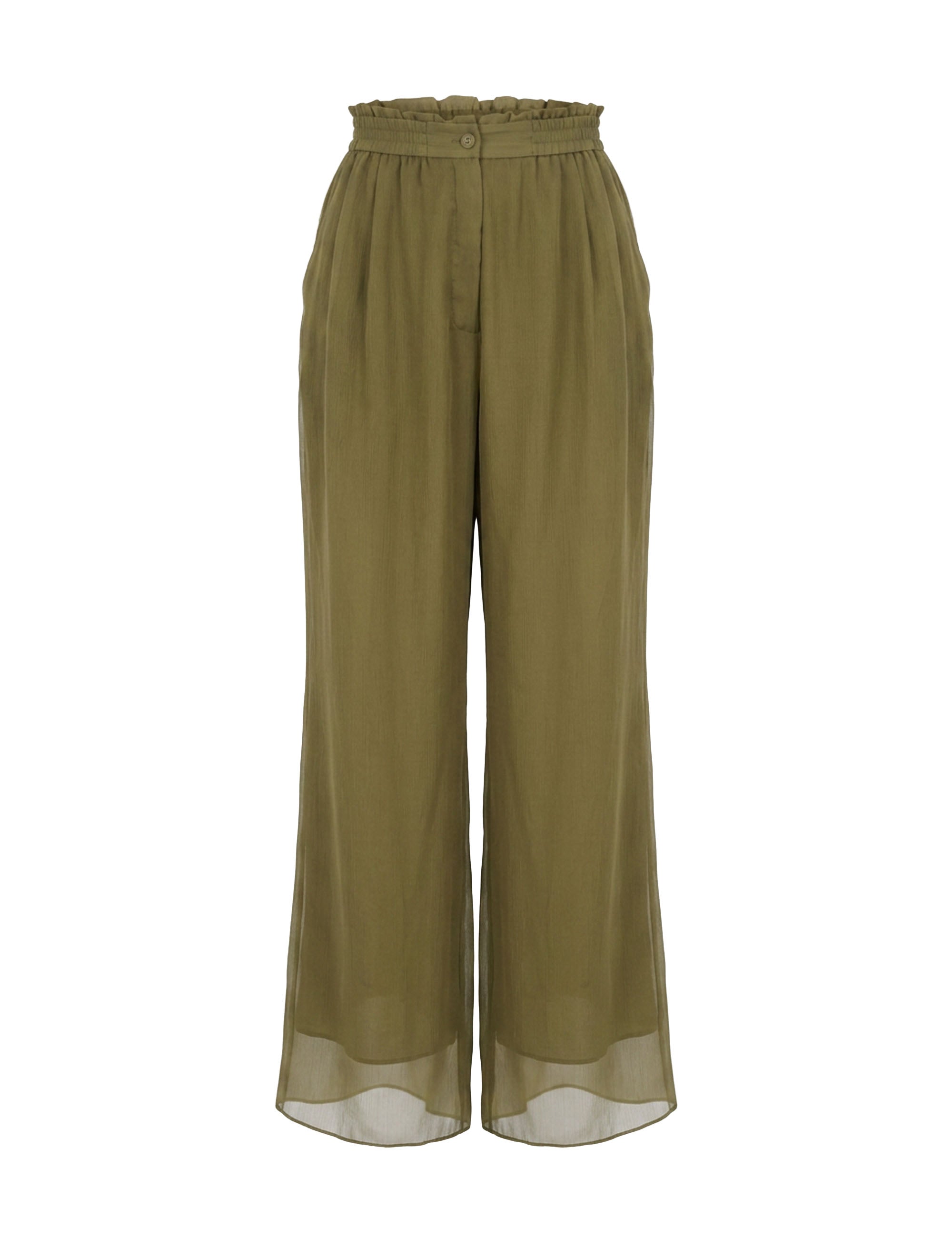 Calça Amélia Fluida Oliva