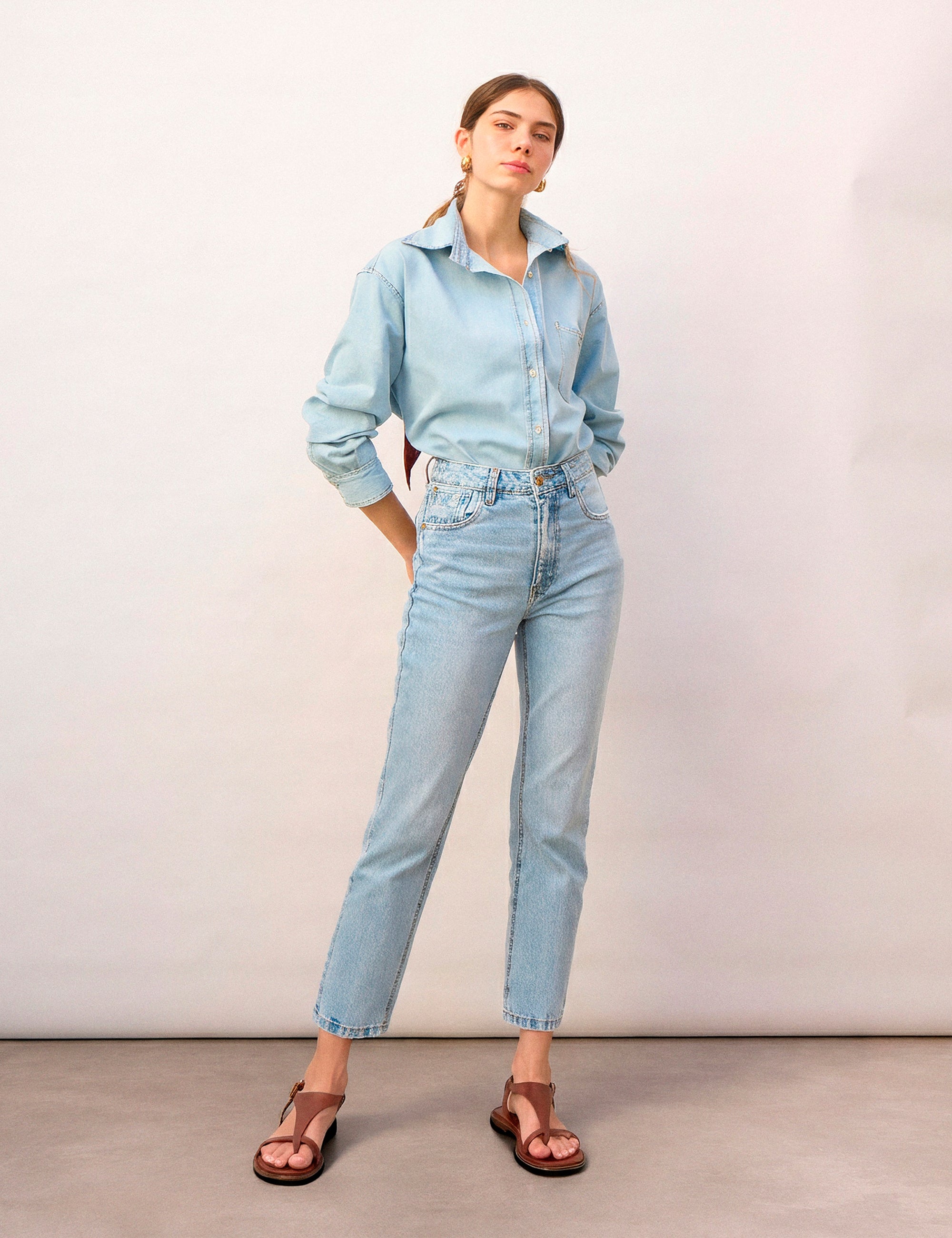 Calça Jessica Denim Claro