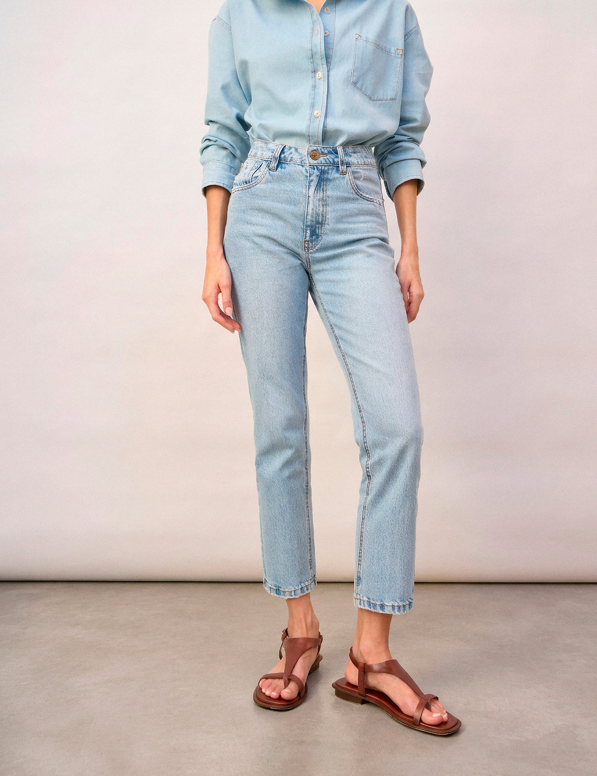 Calça Jessica Denim Claro
