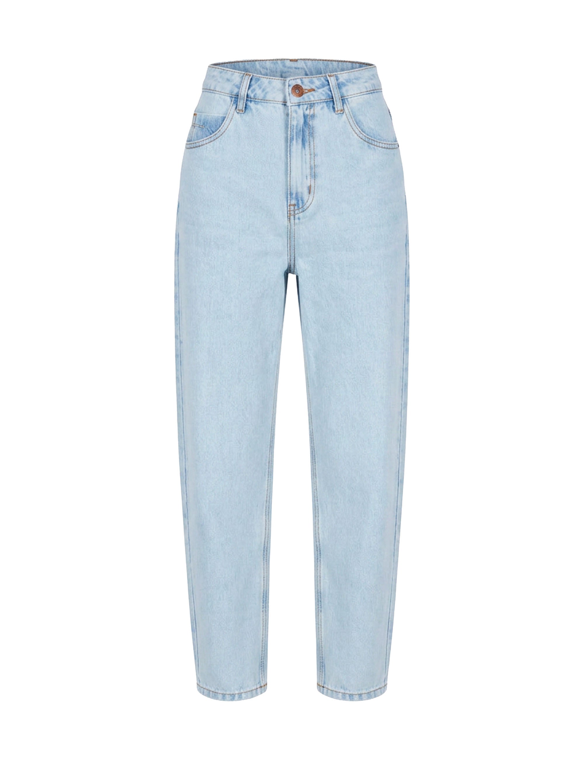 Calça Mom Fran Denim Claro