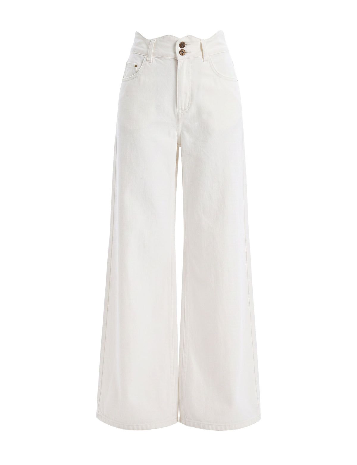 Calça Ondas Denim Off White