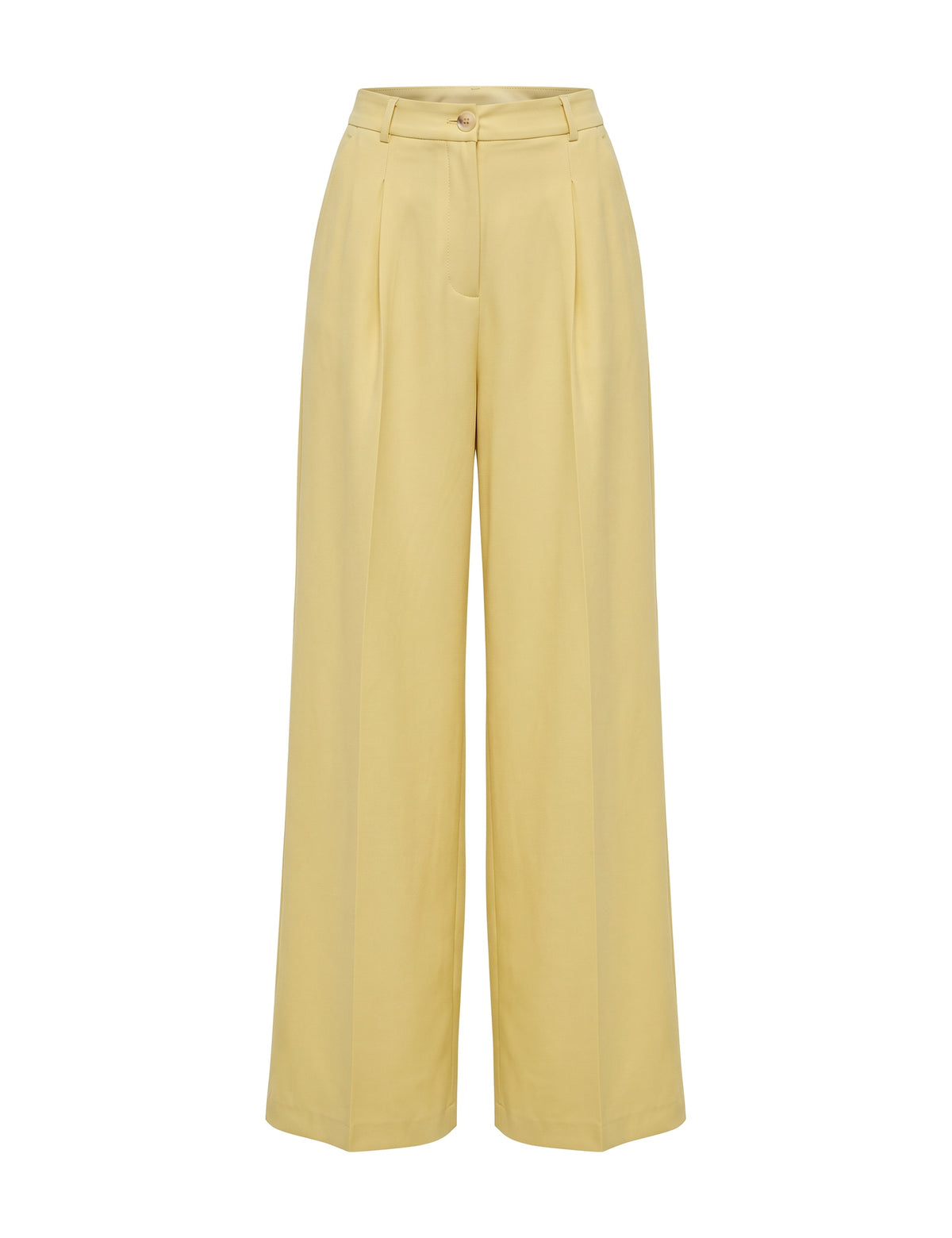 Calça Paola Alfaiataria Amarelo