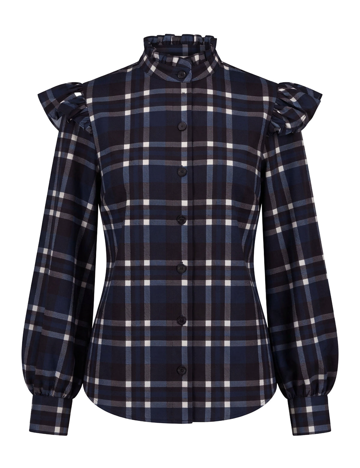 Camisa Francis Xadrez Marinho