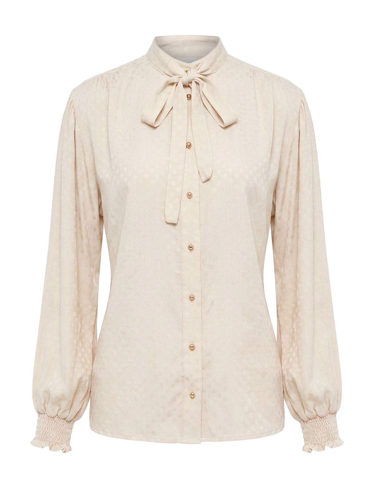 Camisa Karina Jacquard Marfim