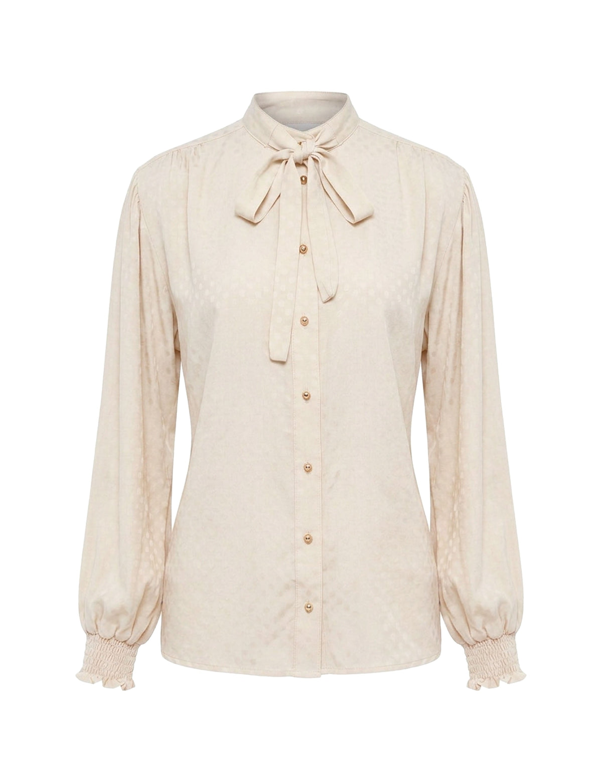 Camisa Karina Jacquard Marfim