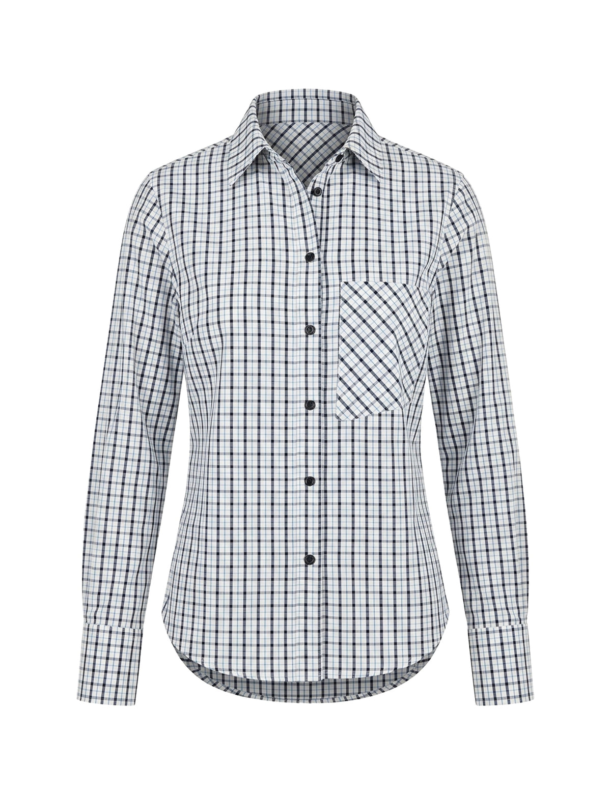 Camisa Mary Xadrez Branco