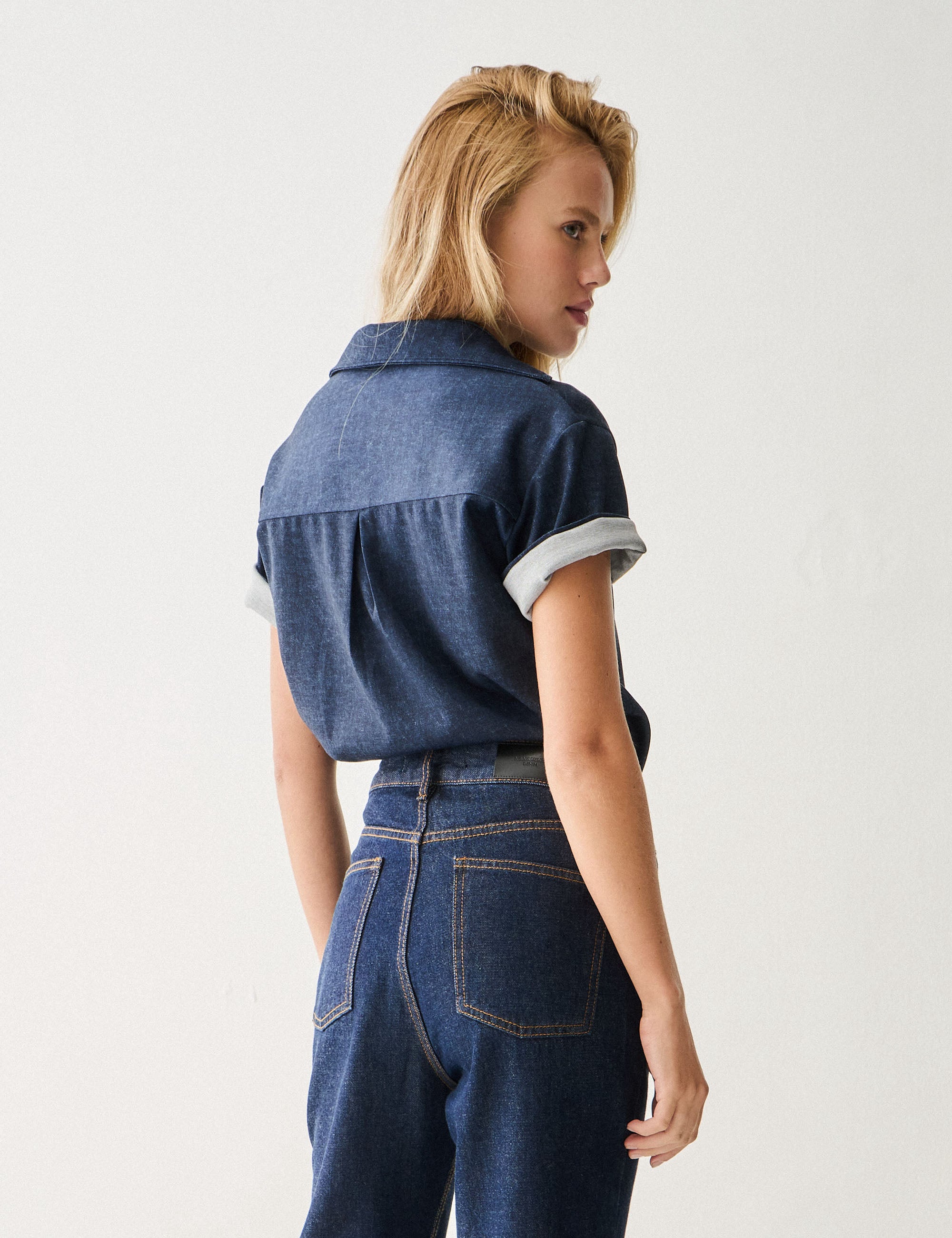 Camisa Molet Jeans Denim