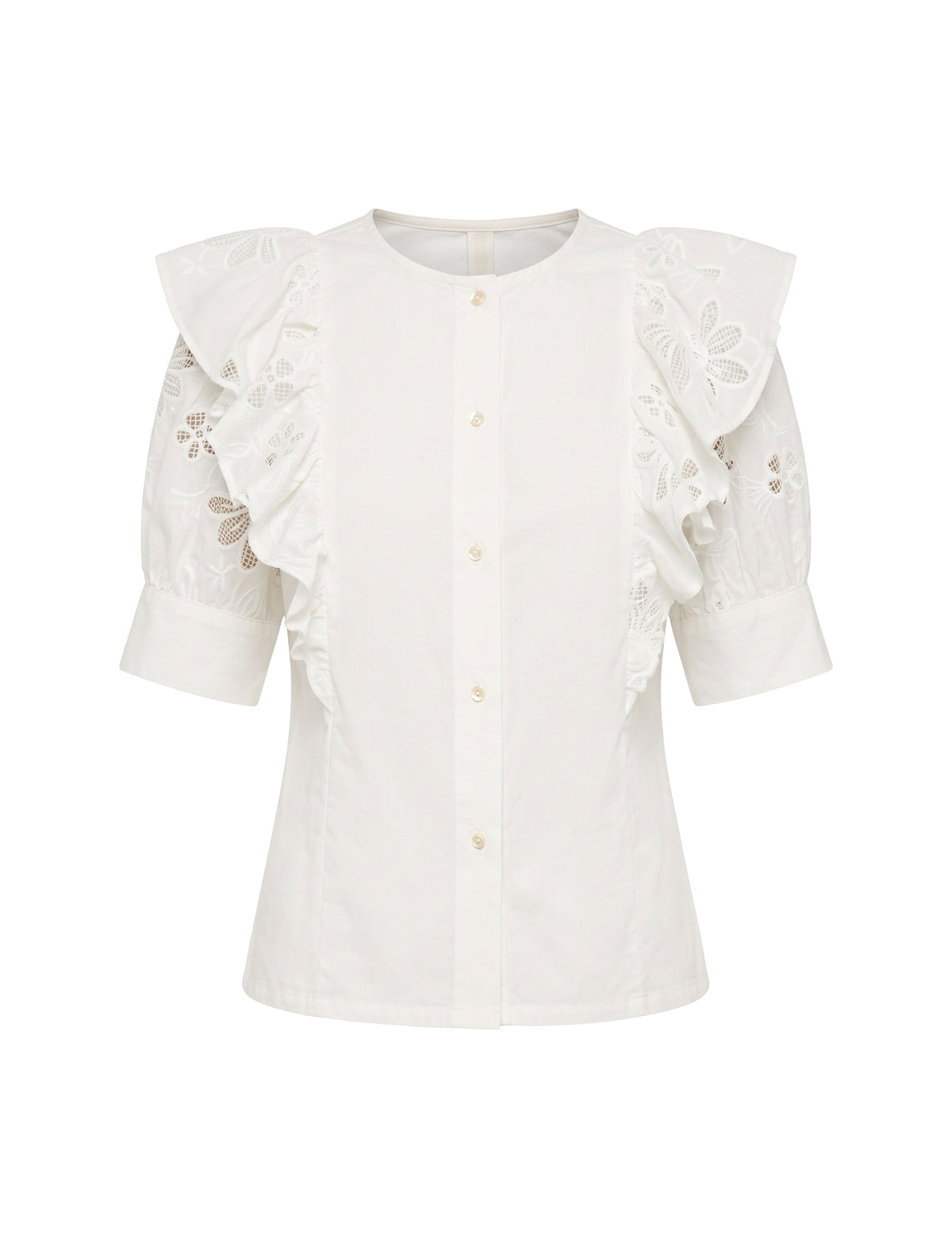 Camisa Viviane Laise Off White