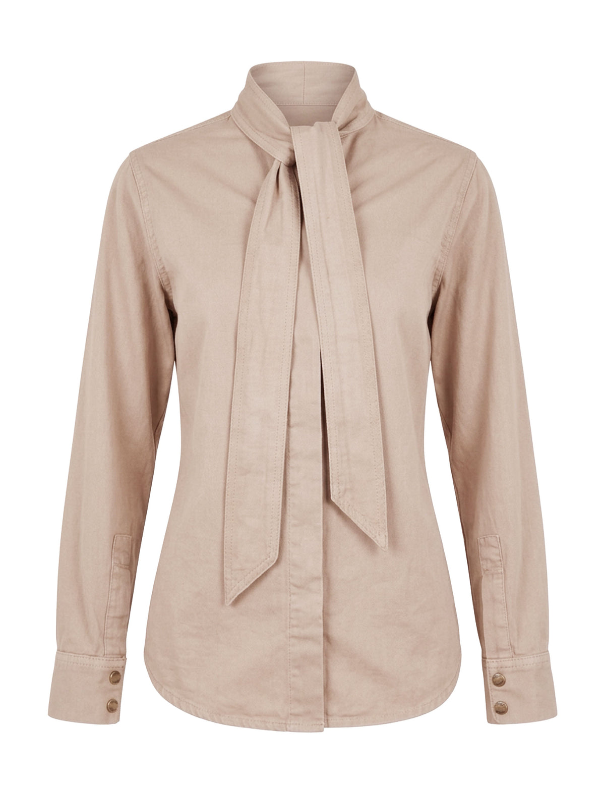Blusa Zoe Sarja Areia