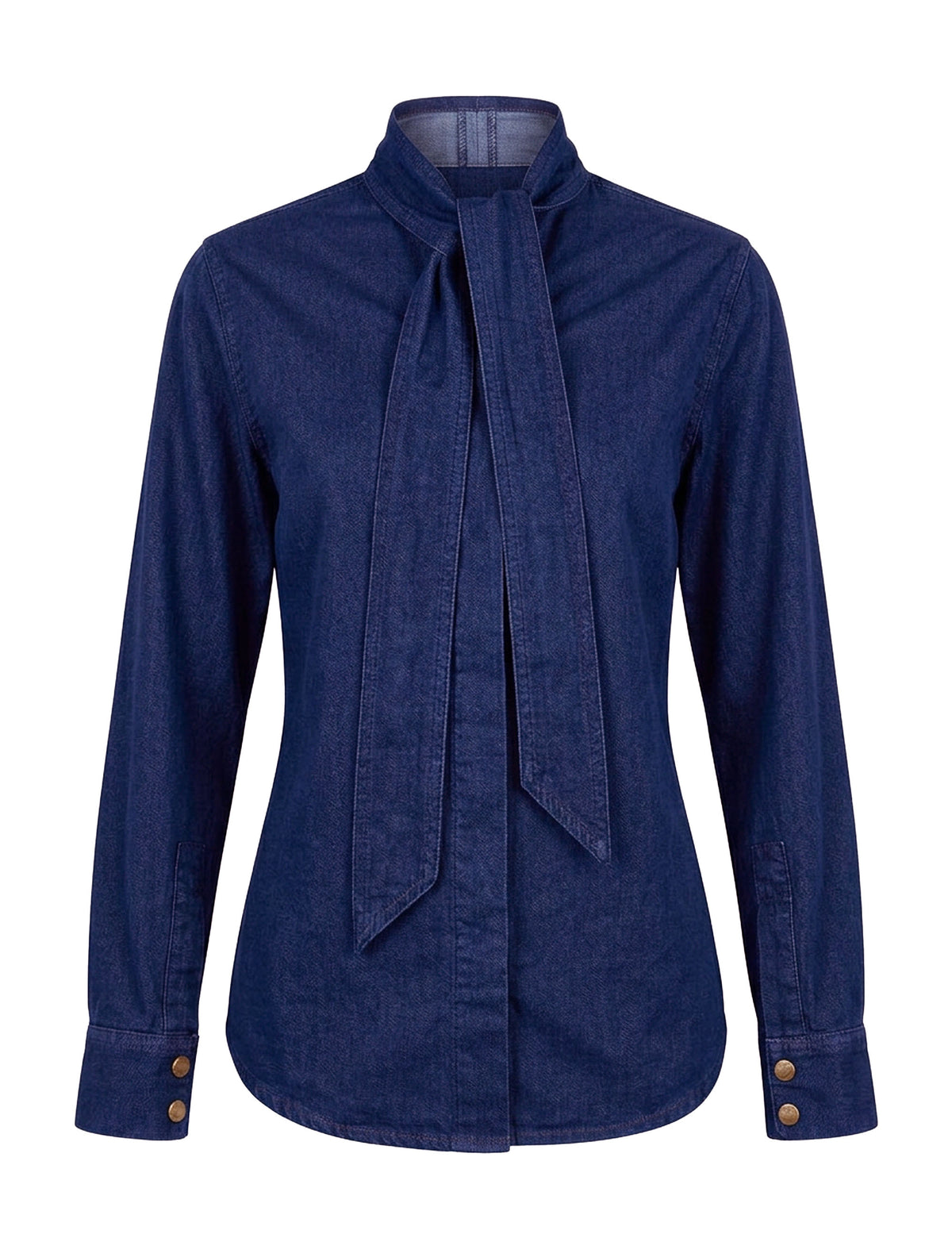 Blusa Zoe Denim Médio