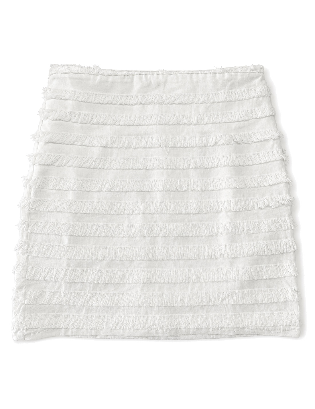 Saia Poppy Algodão Off White