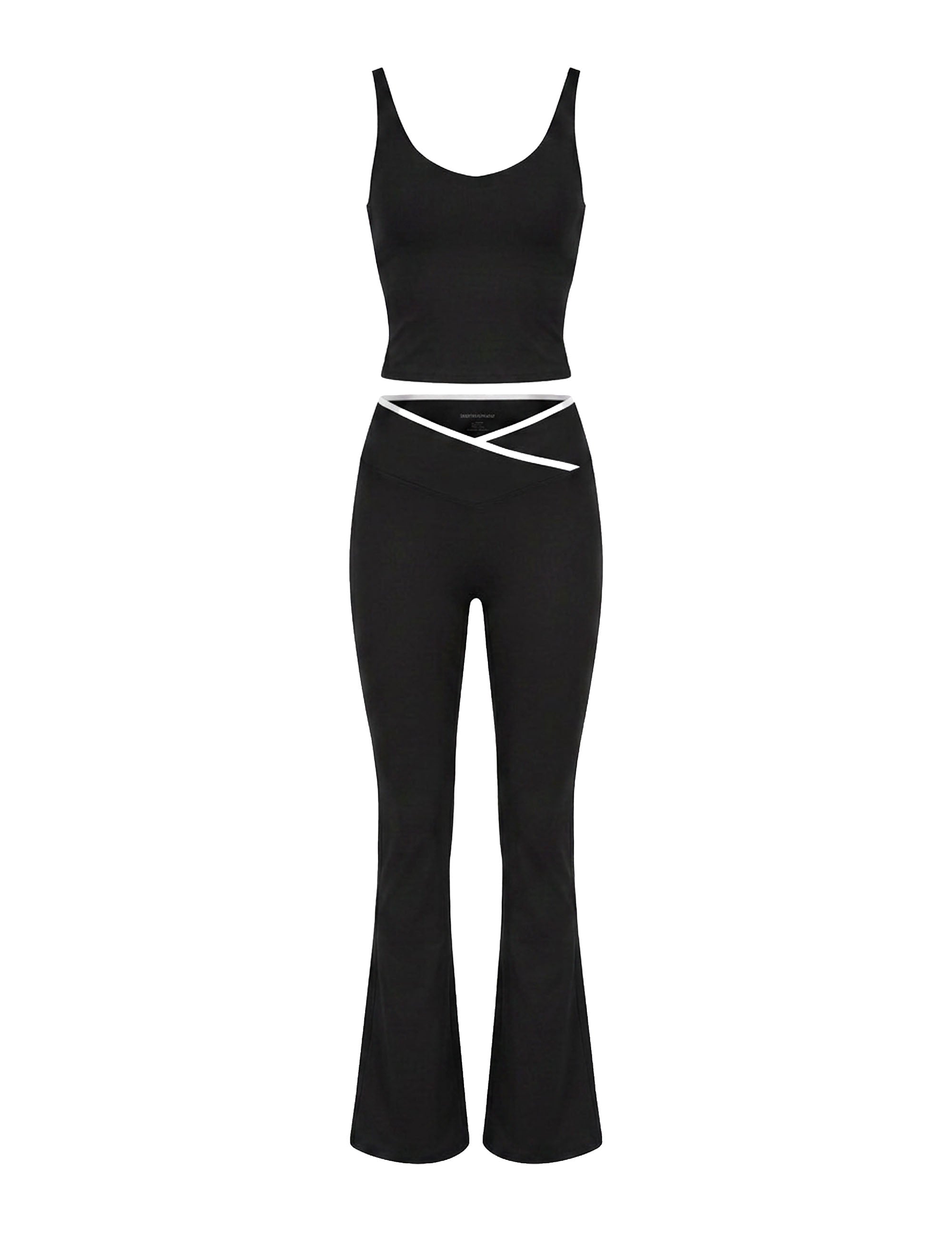 Conjunto Wellness Malha Preto