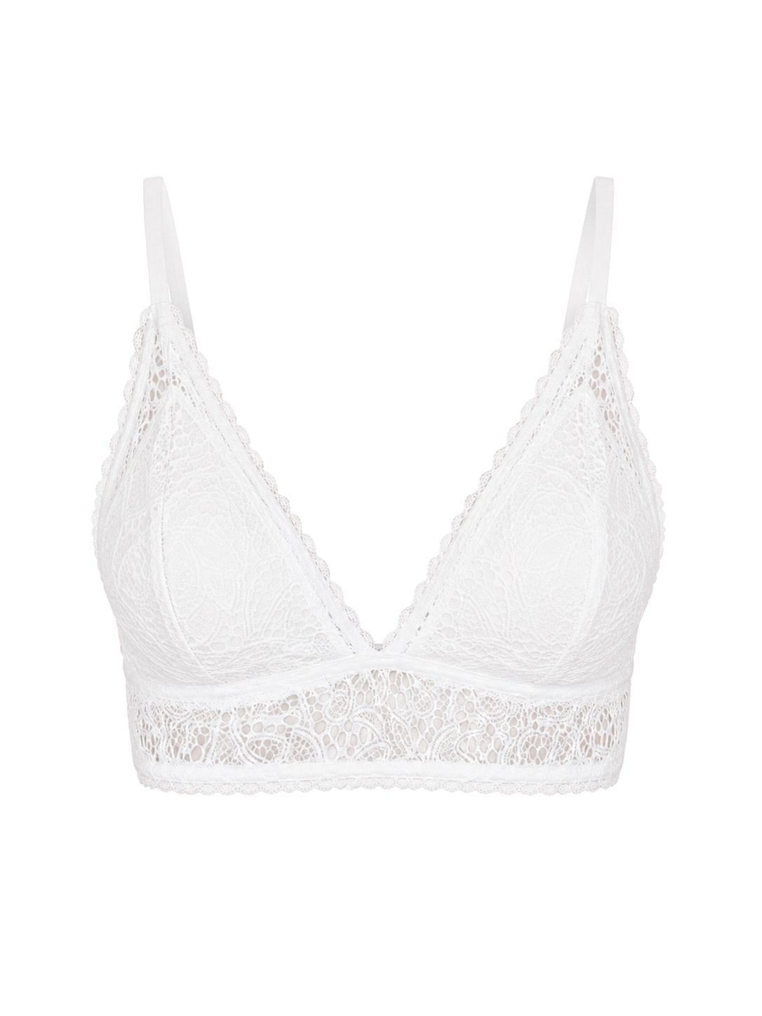 Top Dani Renda Branco