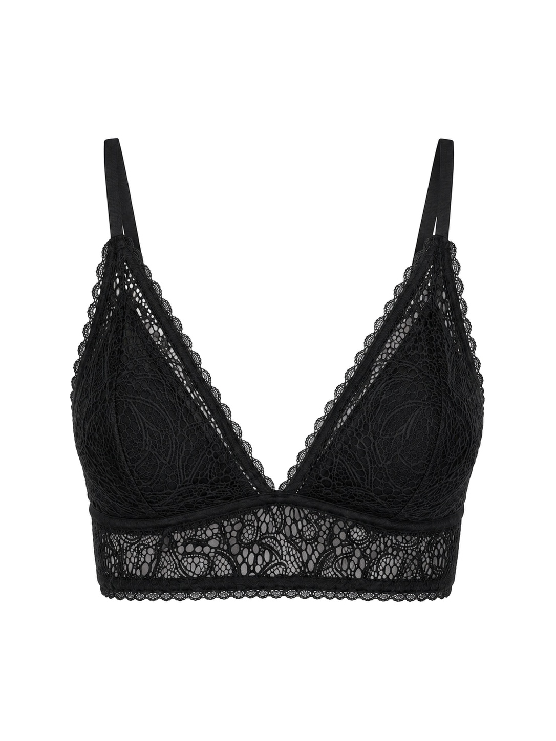 Top Dani Renda Preto