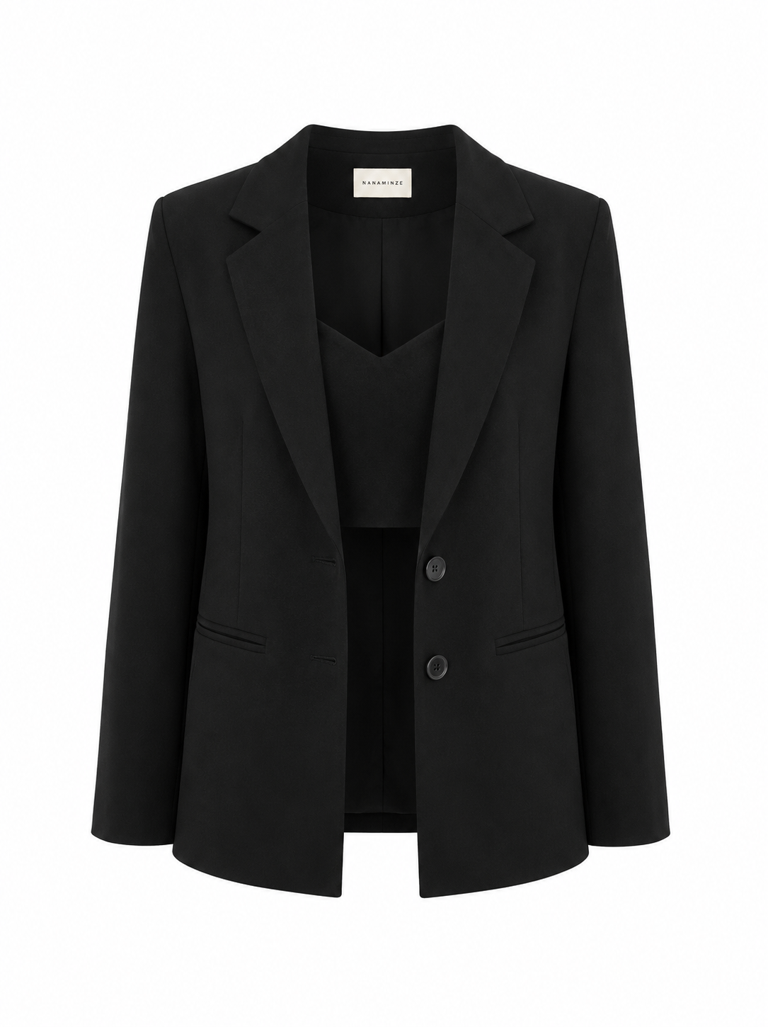 Blazer Melany Alfaiataria Preto