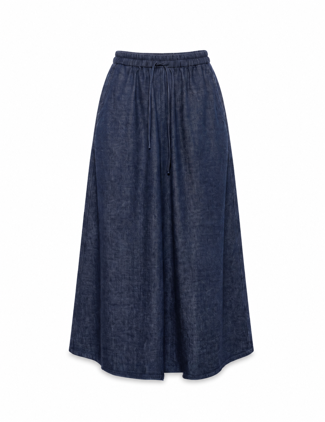 Saia Copa Midi Denim
