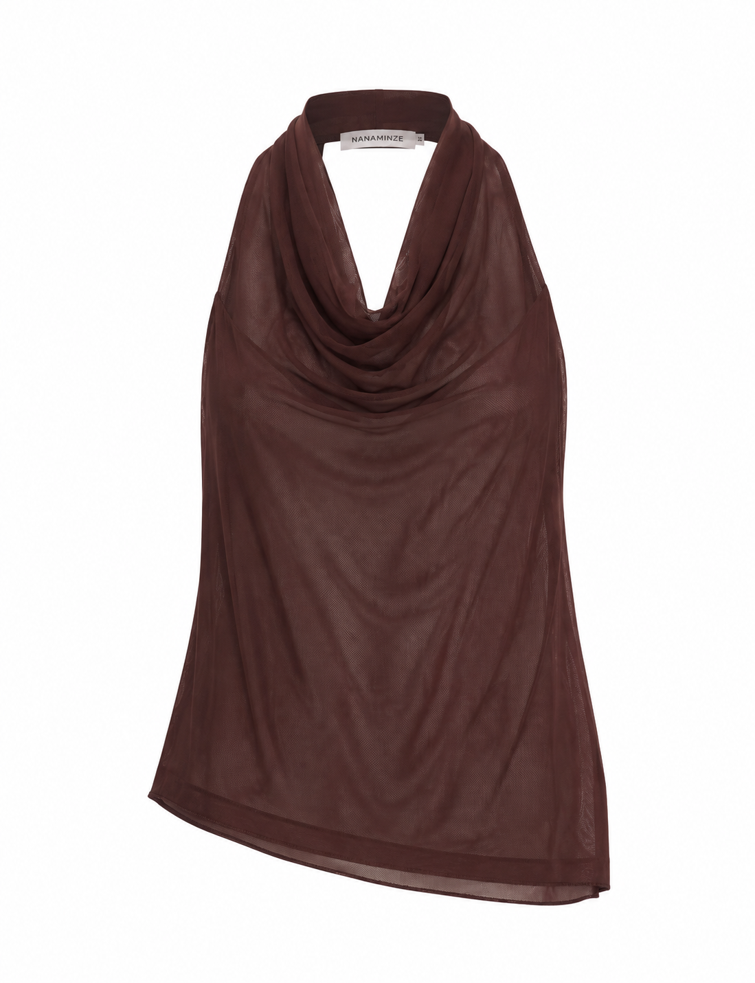 Blusa Sani Tule Marrom
