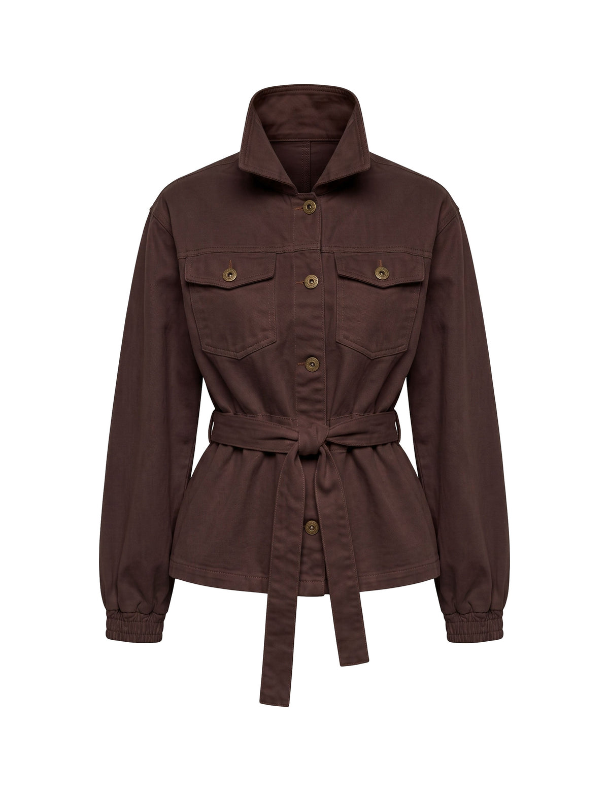 Jaqueta Emma Denim Marrom