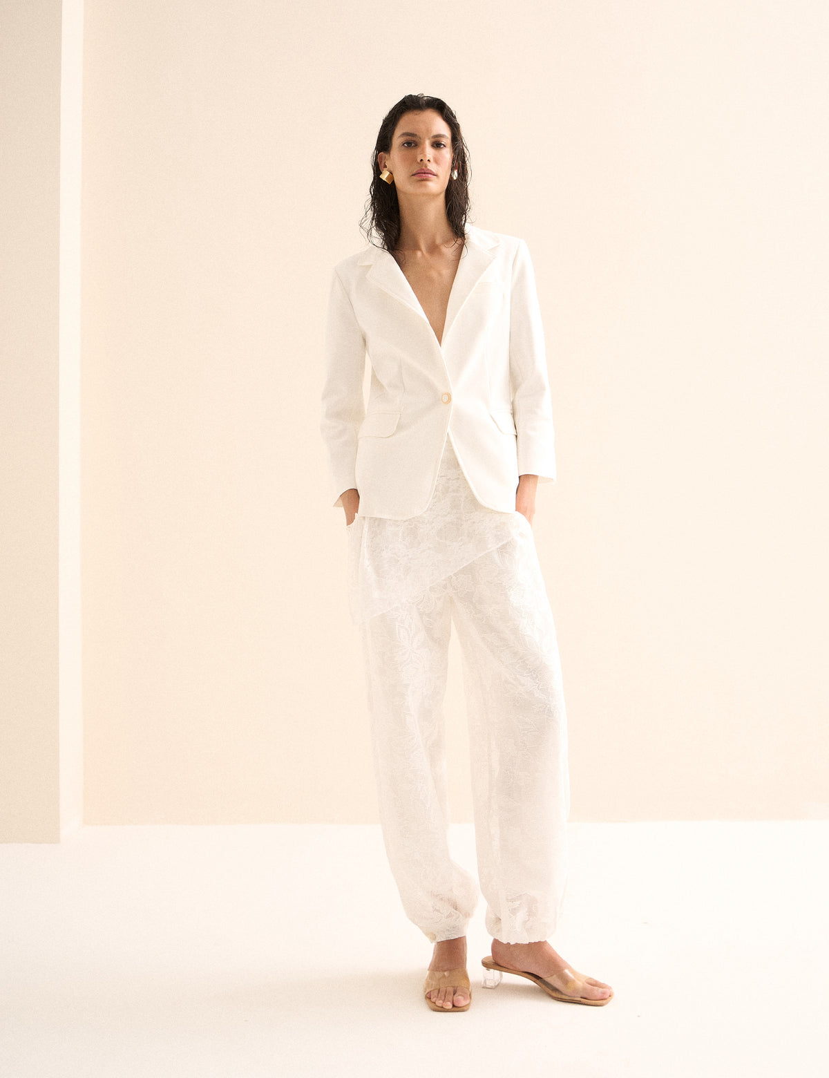 Blazer Helena Alfaiataria Off White