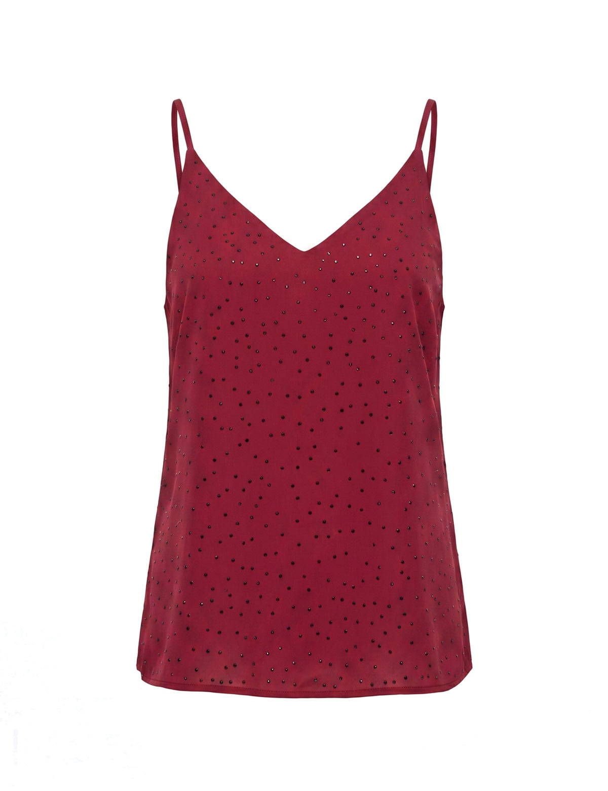 Regata Tiffany Crepe Bordeaux