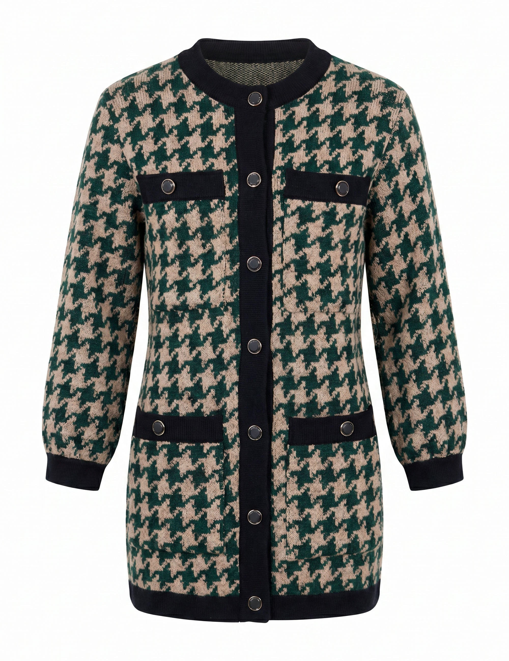 Casaco Bessie Tweed Verde