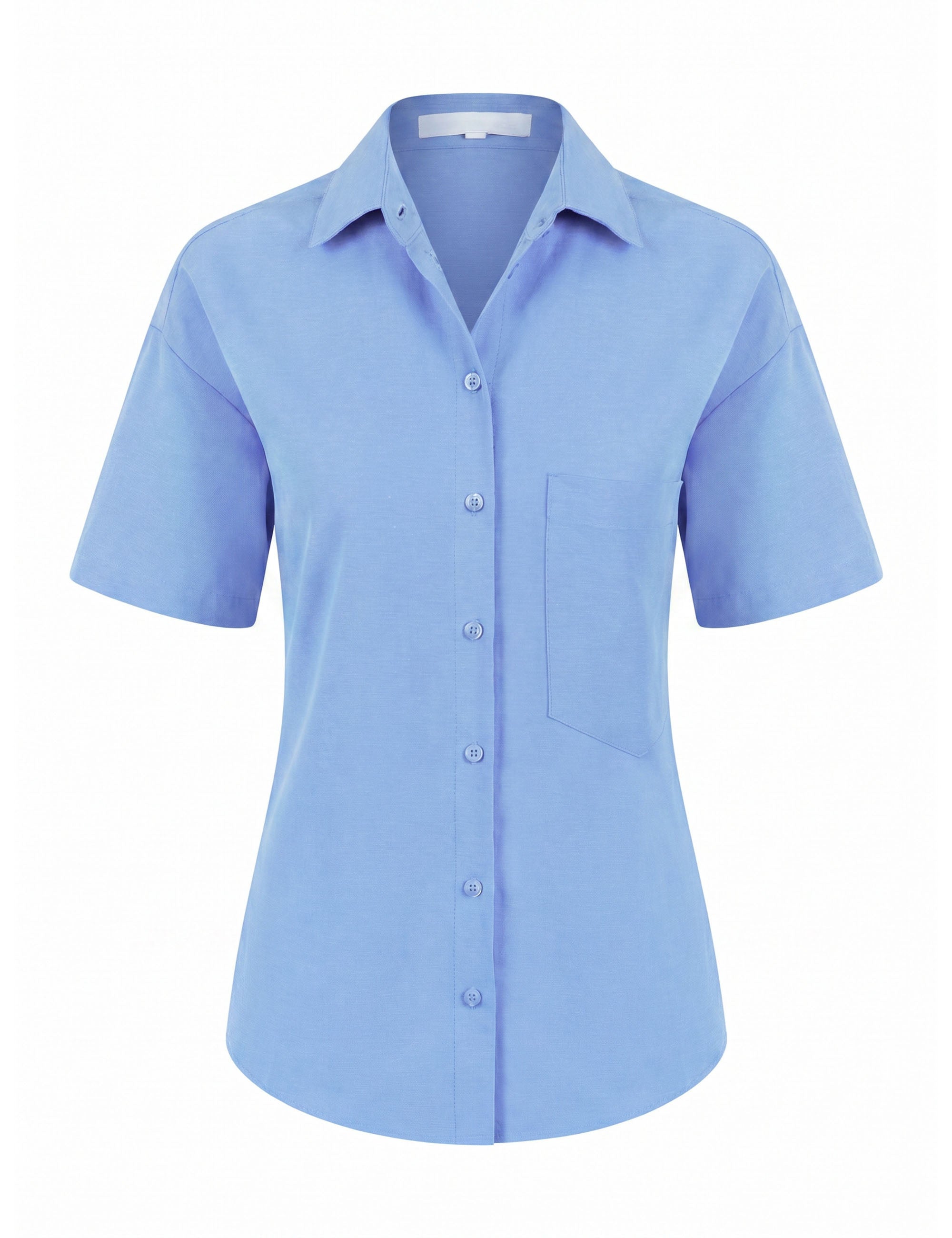 Camisa Yani Viscose Azul