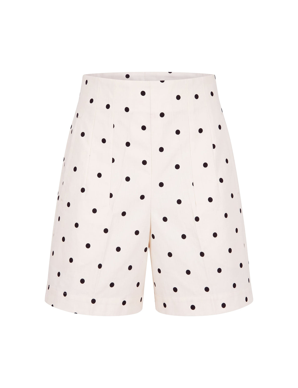 Shorts Poka Tricoline Off White