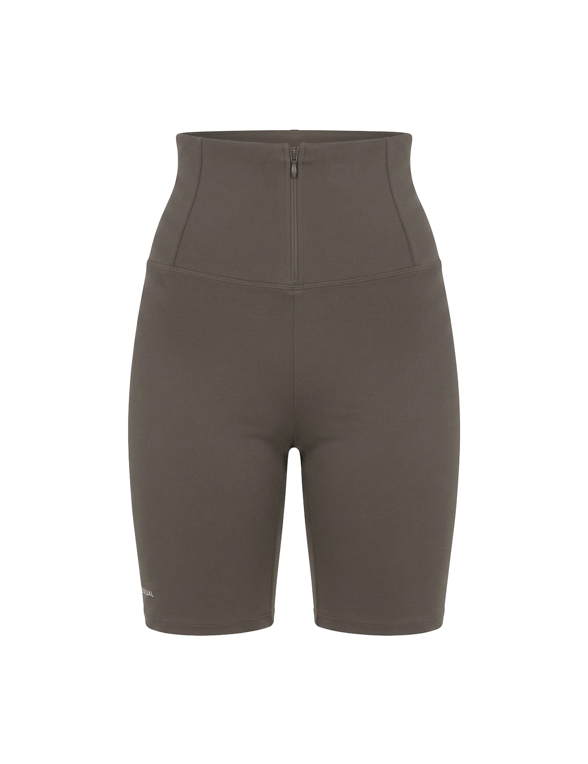 Shorts Wellness Malha Marrom
