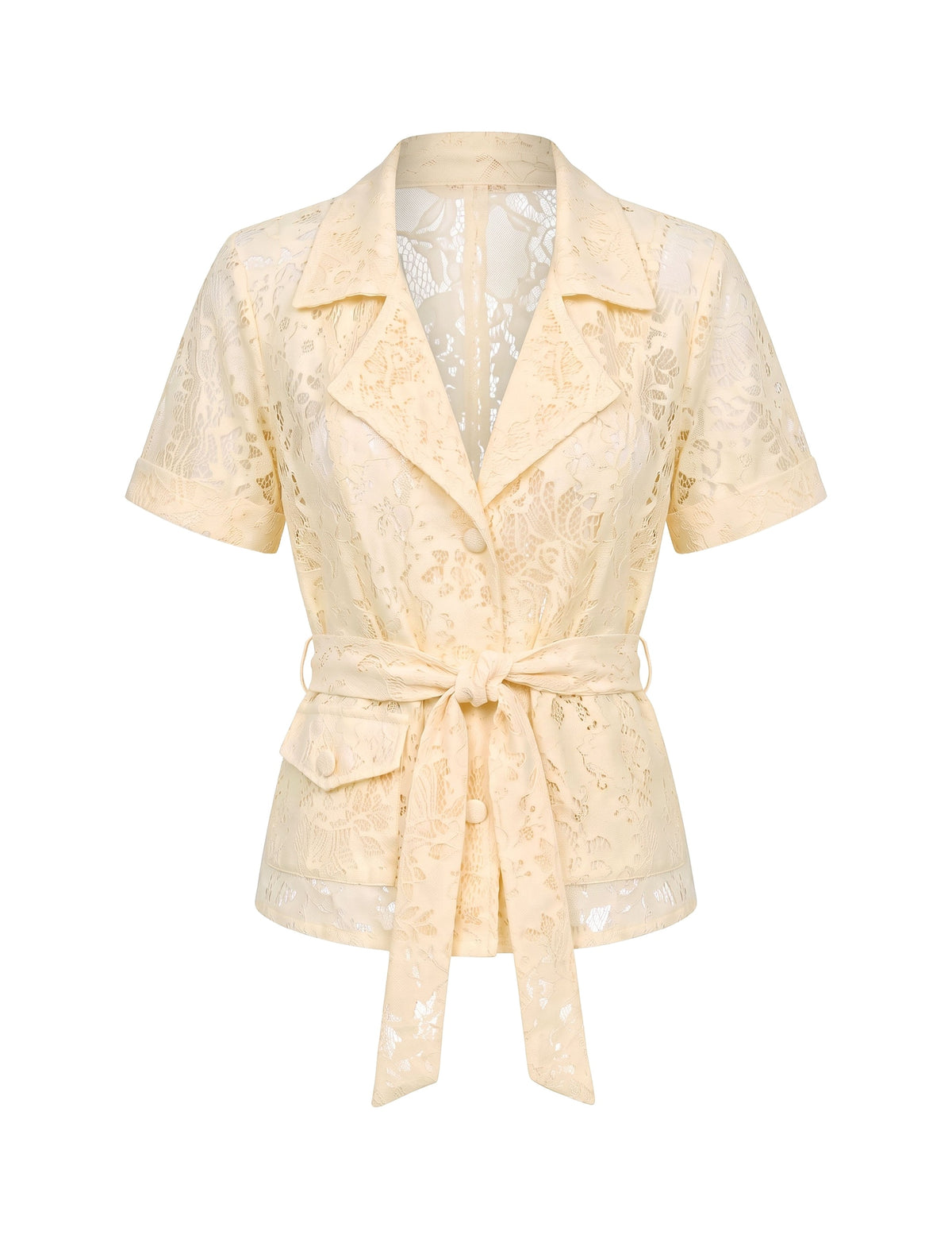 Casaqueto Renda Off White