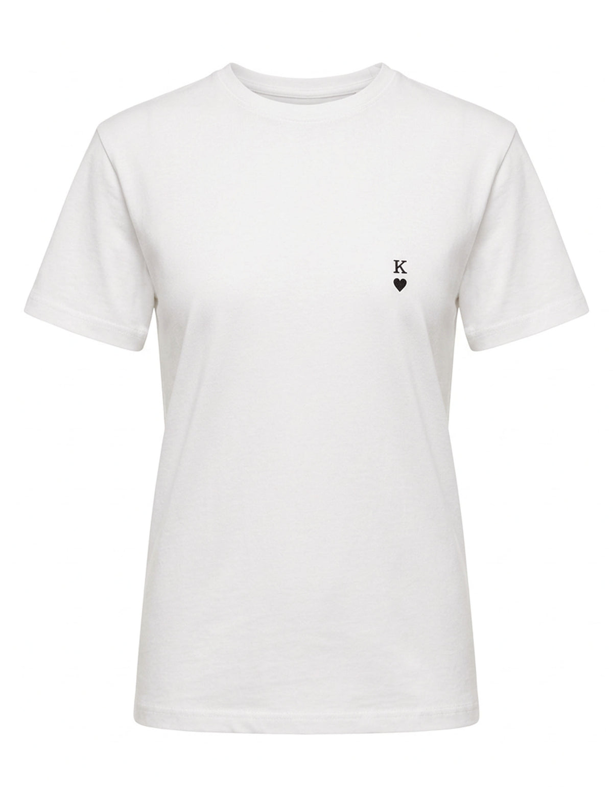T-shirt Lucky Algodão Off White/Preto