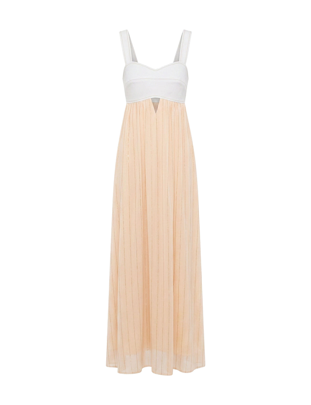 Vestido Celina Chiffon Marfim