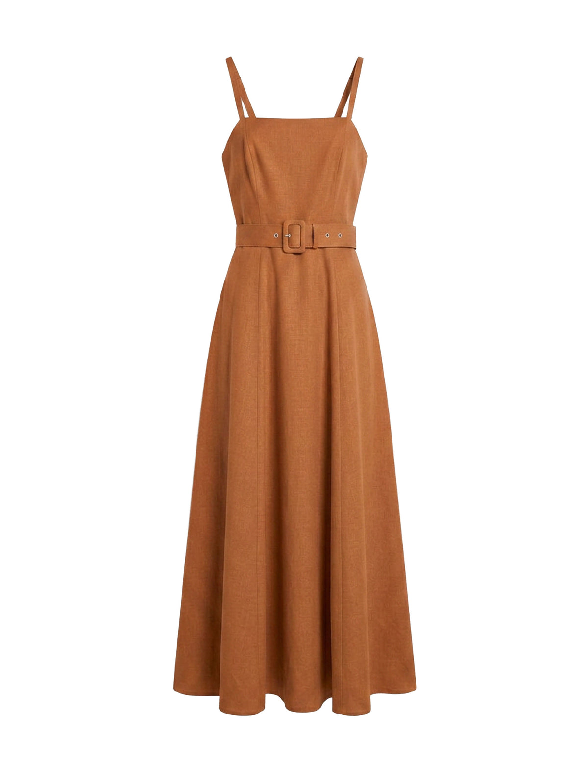 Vestido Florence Viscolinho Amêndoa