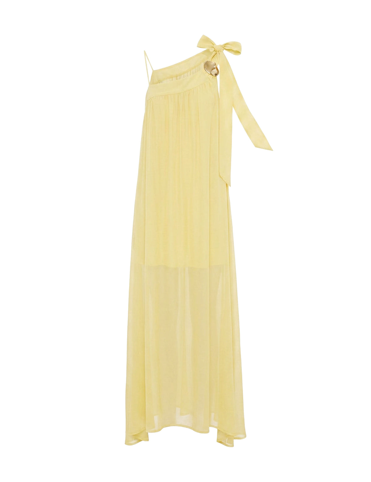 Vestido Kiara Musseline Amarelo