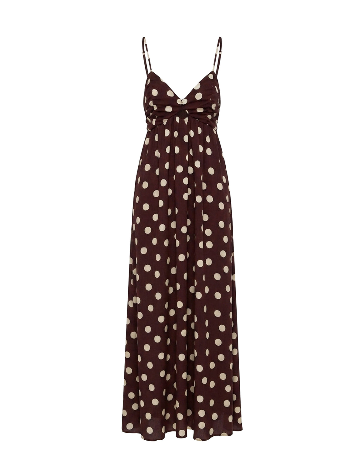 Vestido Lissa Poá Beringela