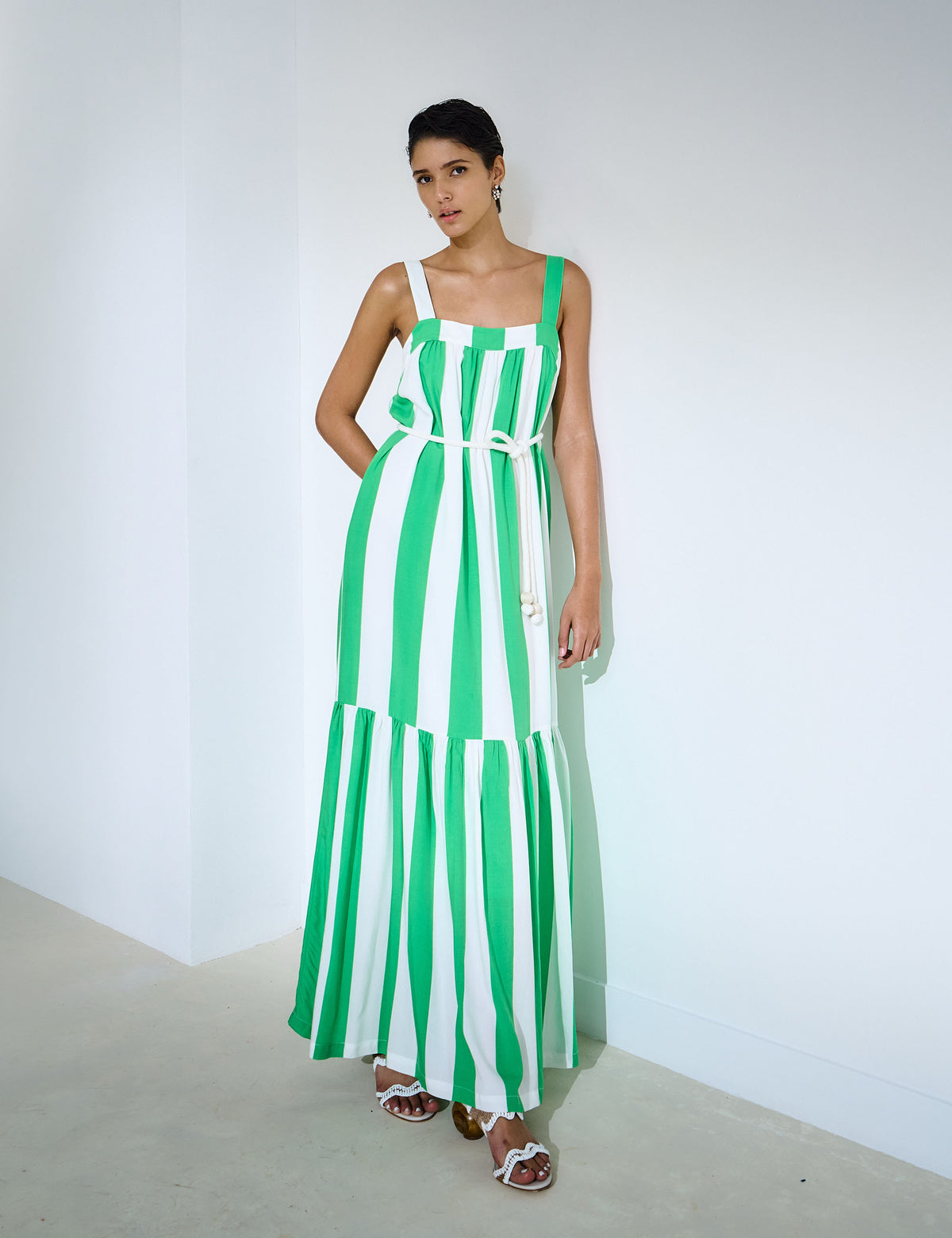 Vestido Verano Listra Verde
