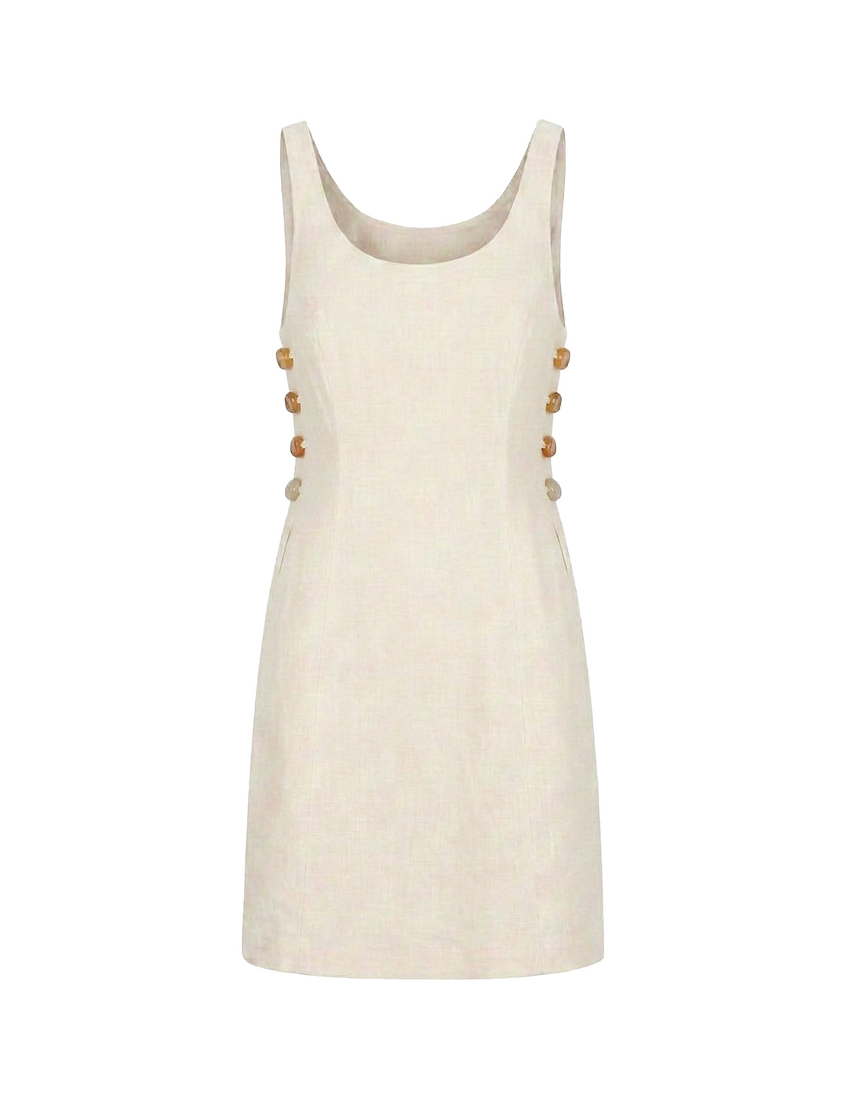 Vestido Agata Rami Areia