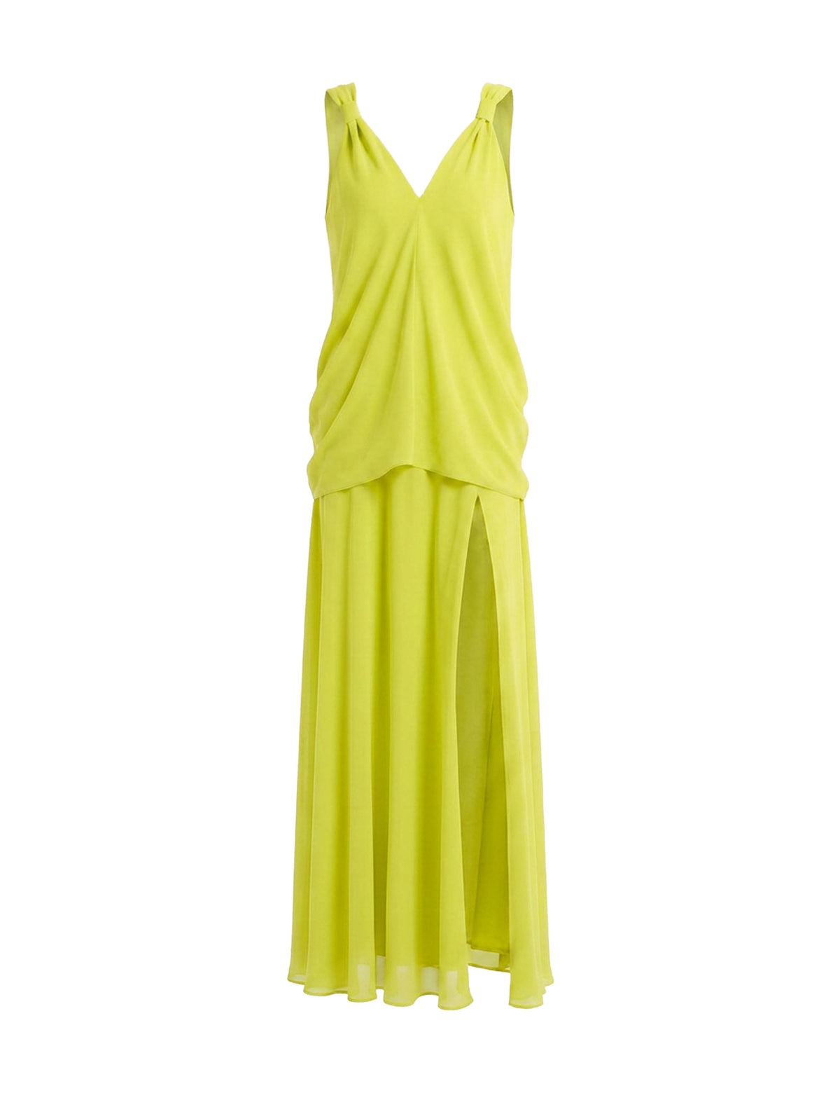 Vestido Luciana Musseline Amarelo
