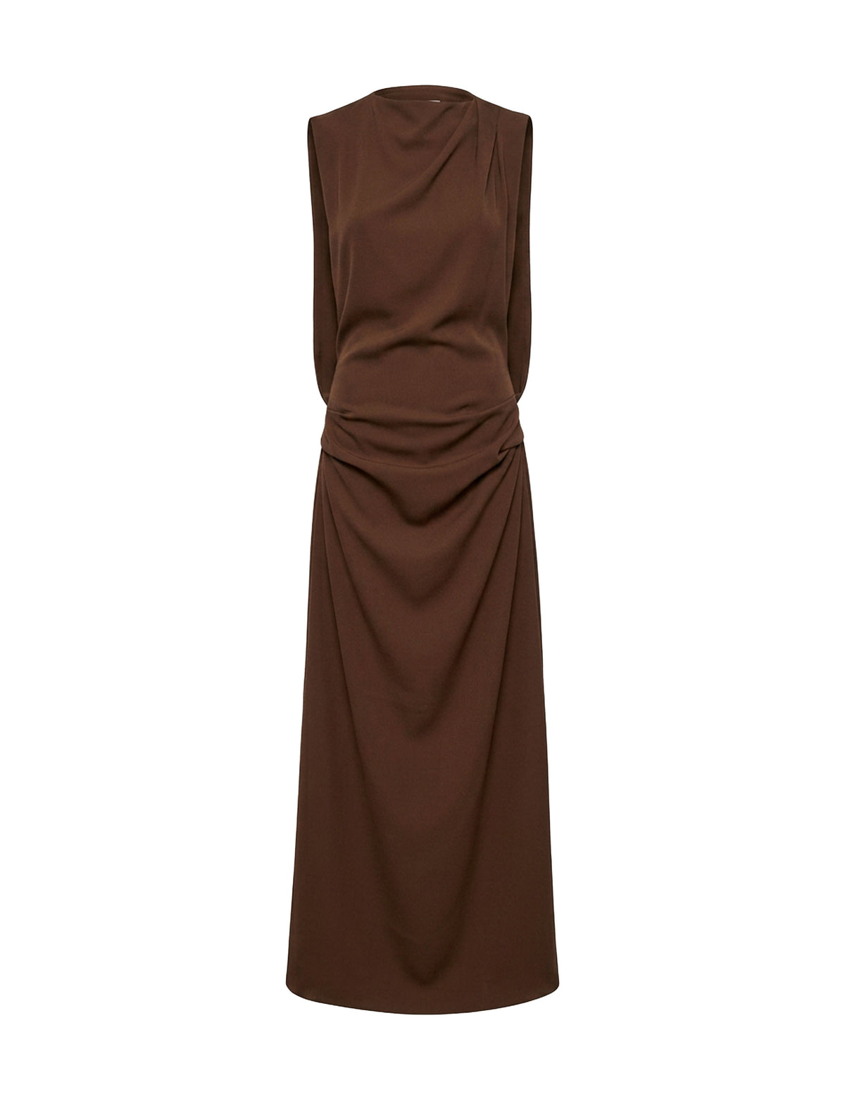 Vestido Lune Alfaiataria Marrom