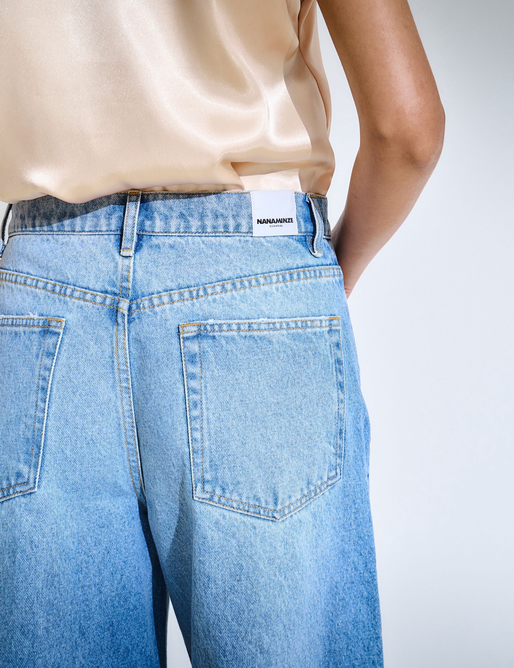 Bermuda Mada Jeans Médio
