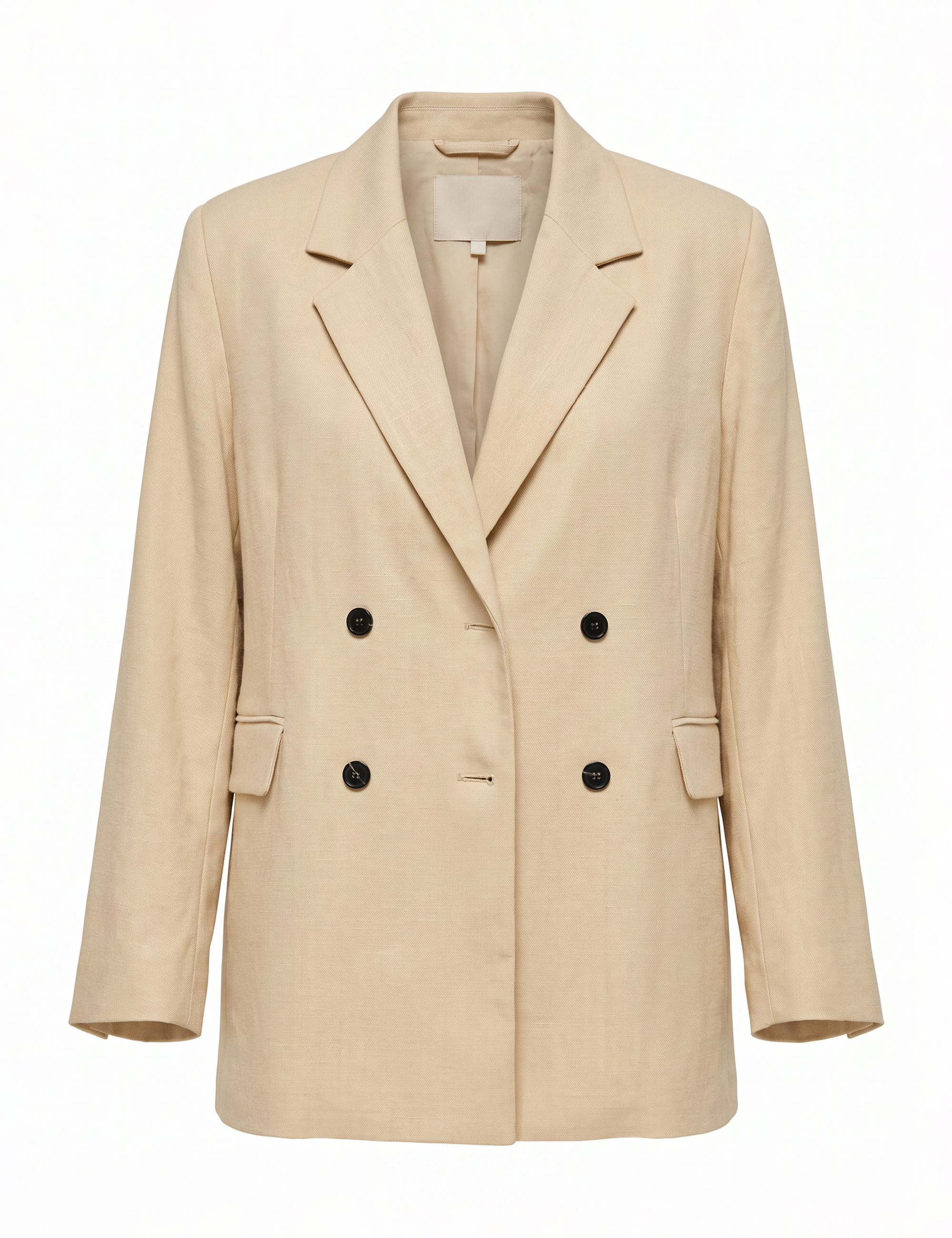 Blazer Anastácia Acetinada Cru