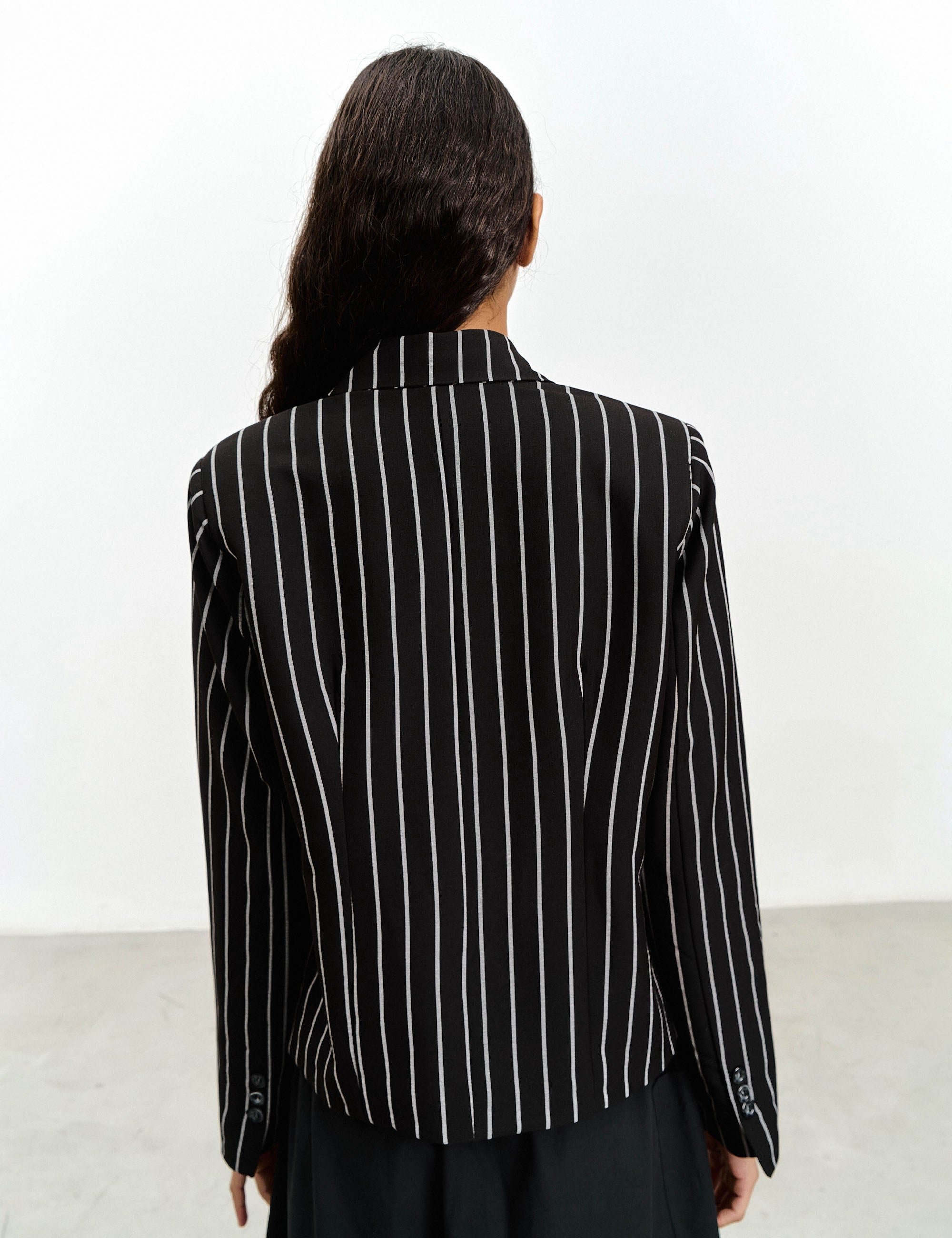 Blazer Alessa Risca Preto